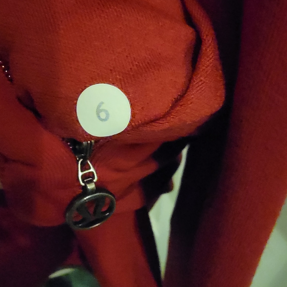 Red Asymmetrical Zip Jacket - Picture 12 of 12